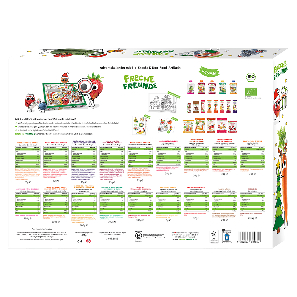 Bild: Freche Freunde Adventskalender In der frechen Weihnachtsbäckerei 