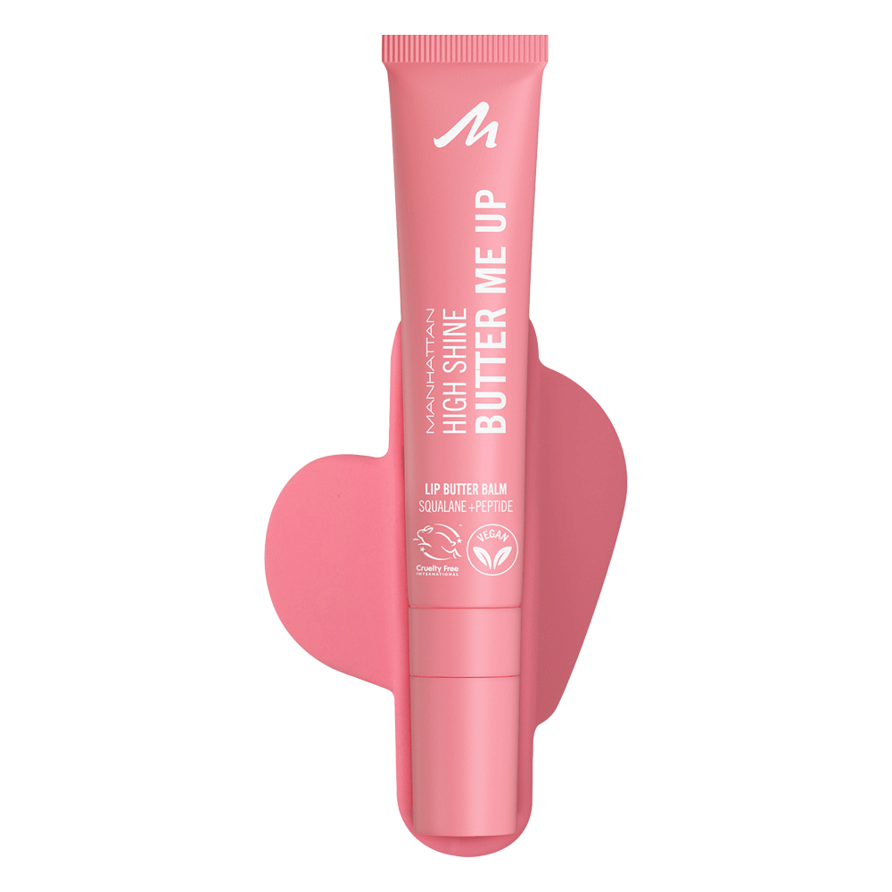 Bild: MANHATTAN Lip Butter Balm High Shine Butter Me Up Bubble Gum 002