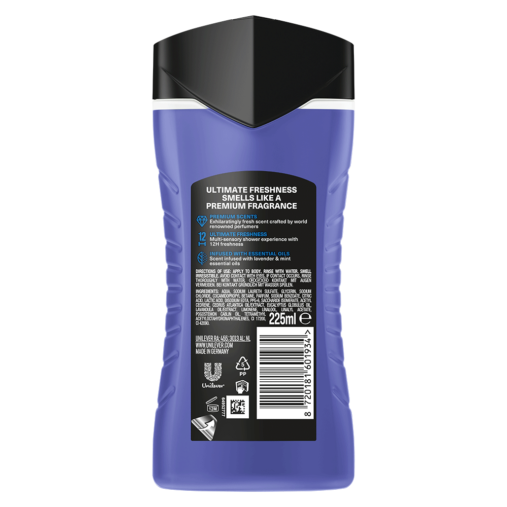 Bild: AXE Duschgel Blue Lavender 