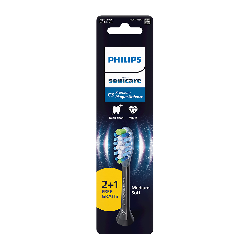 Bild: PHILIPS Sonicare Aufsteckbürsten C3 Premium Plaque Control 