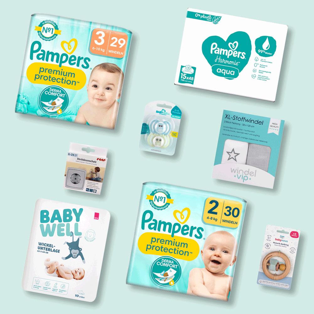 Bild: BIPA Pure Zärtlichkeit 0-6 Monate Baby Essentials-Set 