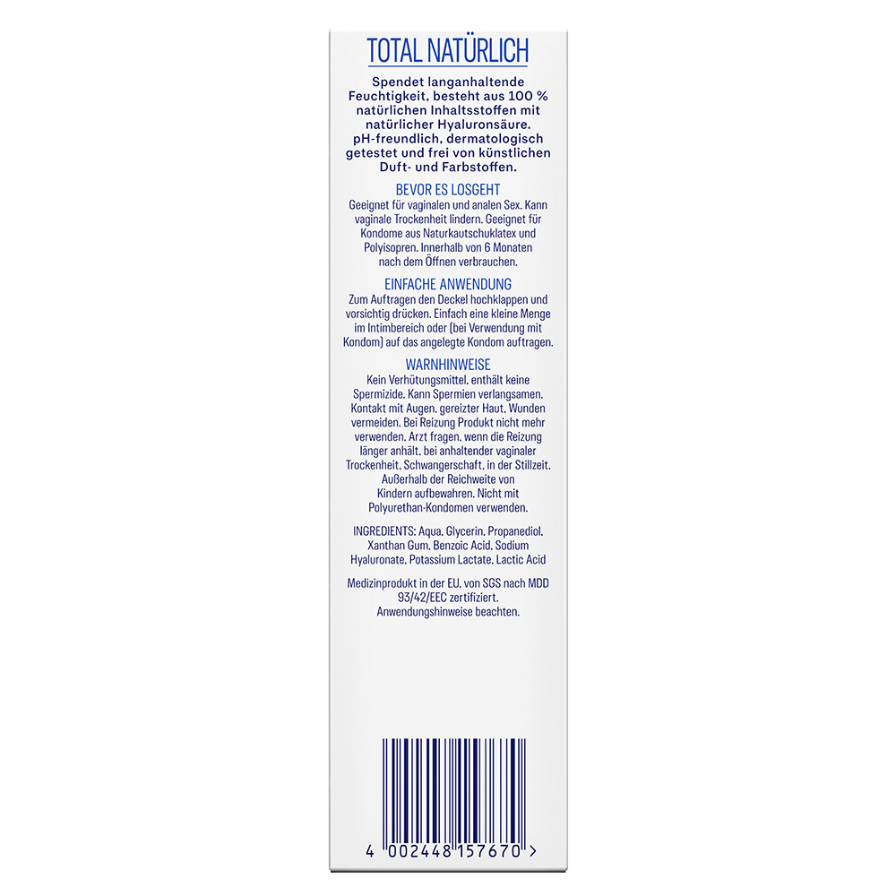 Bild: durex Naturals Gleitgel Extra Feuchtigkeitsspendend 