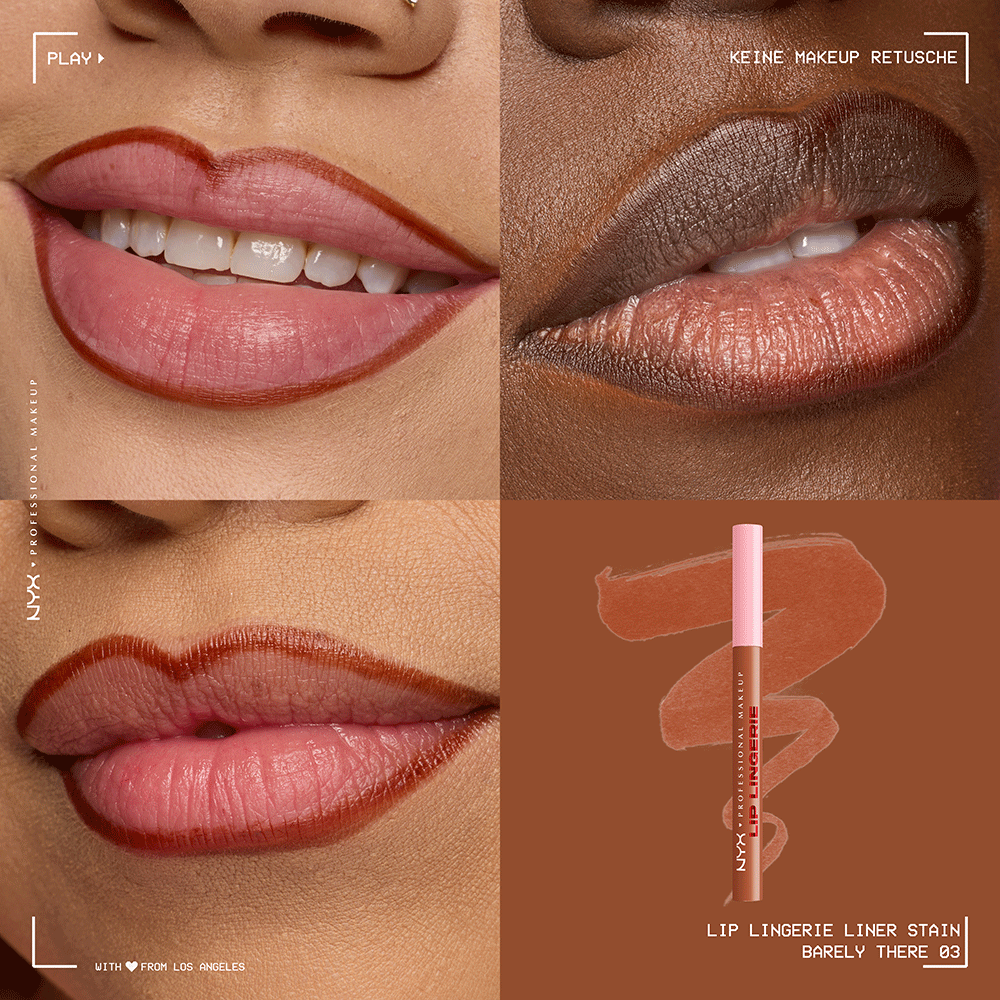 Bild: NYX Professional Make-up Lip Lingerie Lip Liner Stain Barely There 3