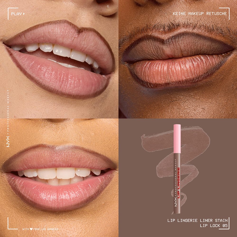 Bild: NYX Professional Make-up Lip Lingerie Lip Liner Stain Lip Lock 5