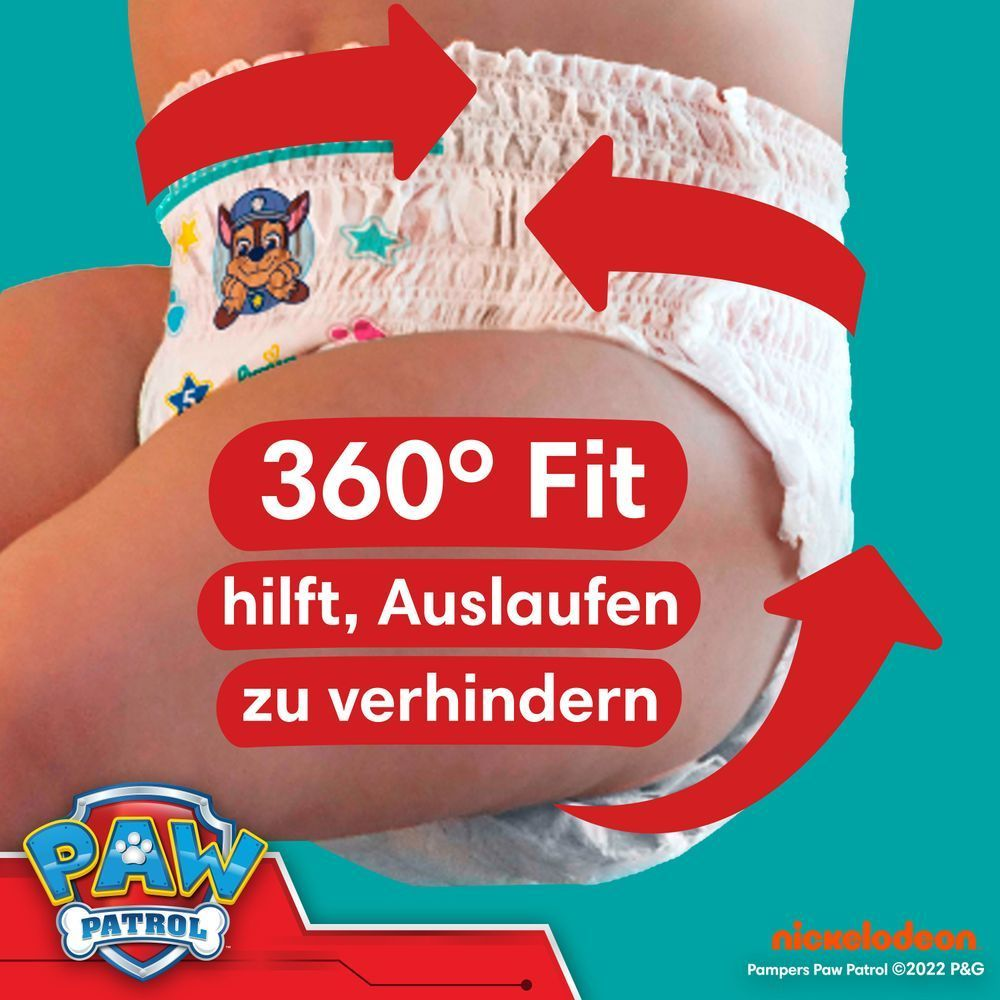 Bild: Pampers Paw Patrol Pants Größe 4, 9kg-15kg 