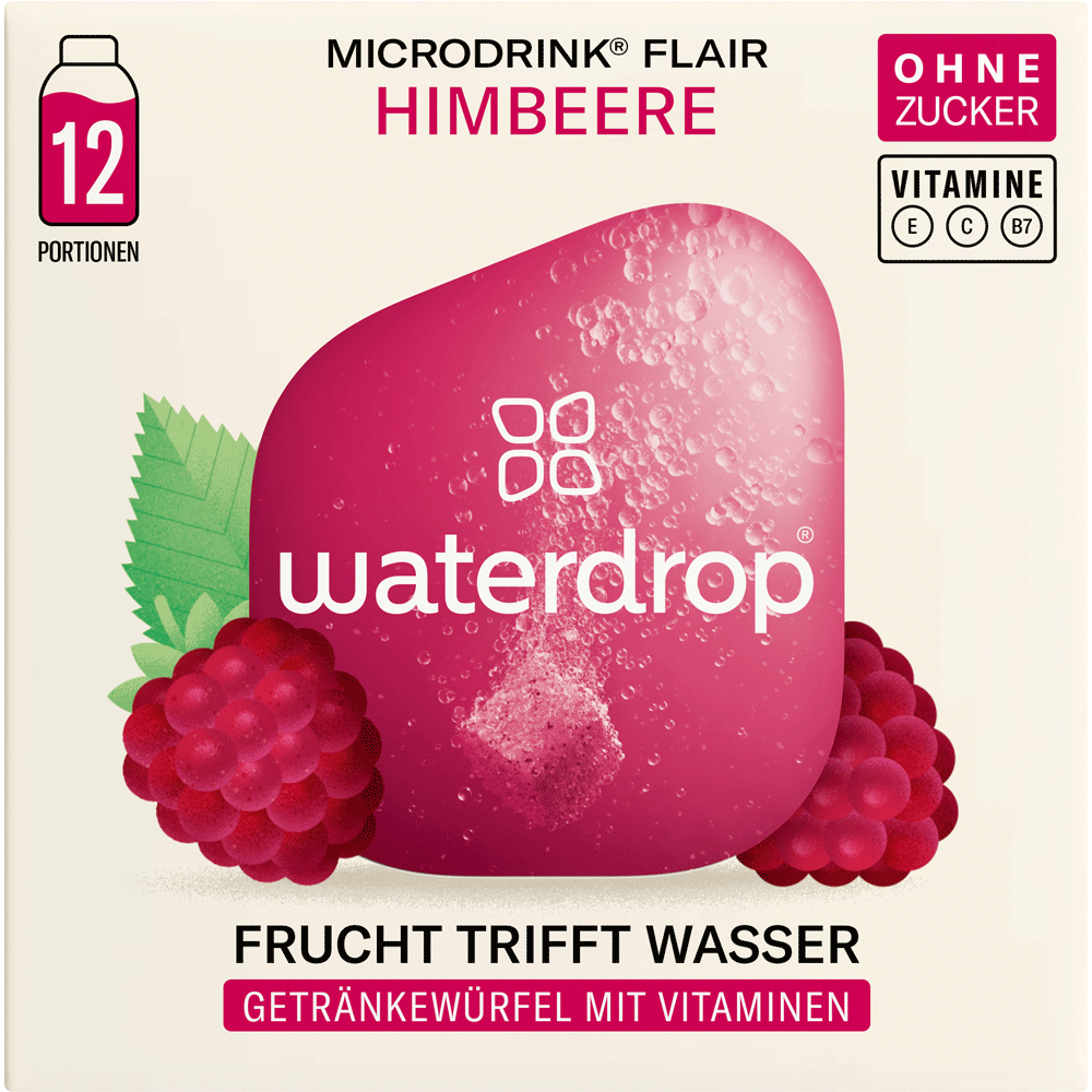 Bild: waterdrop Microdrink Flair Himbeere 