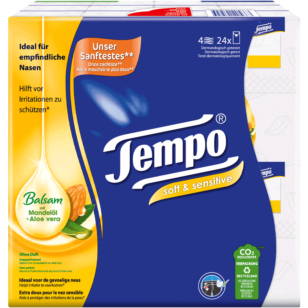 Bild: Tempo Taschentücher Soft & Sensitive 