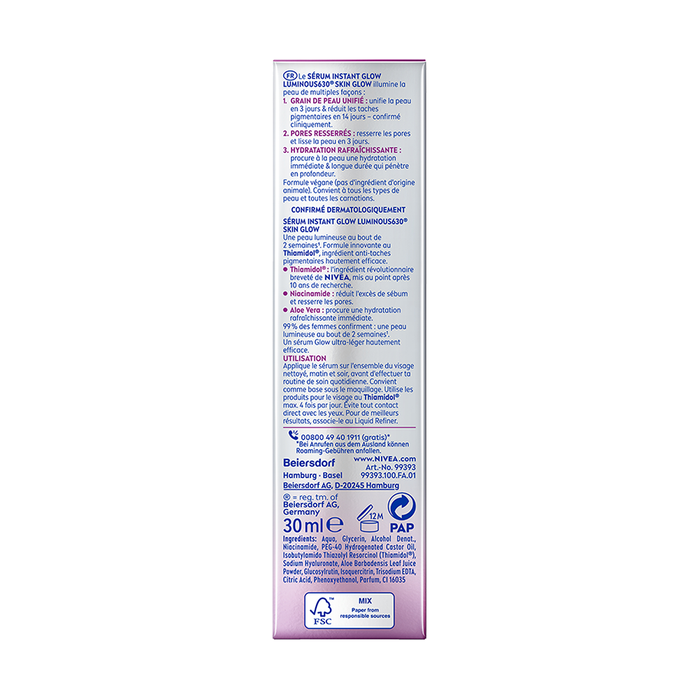 Bild: NIVEA Luminous Skin Glow Serum 