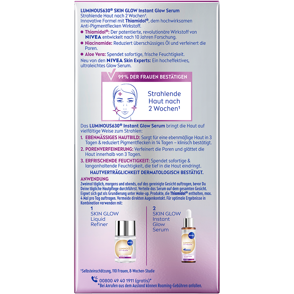 Bild: NIVEA Luminous Skinglow Serum 