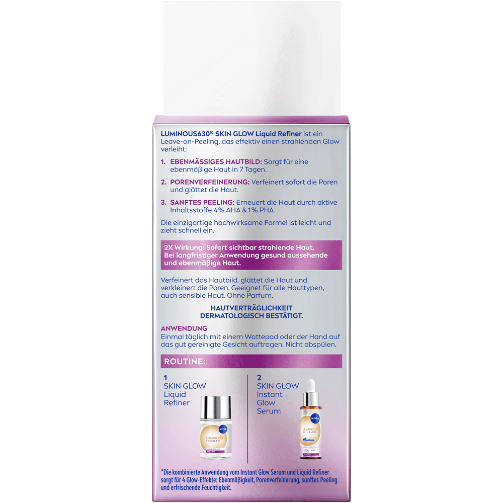 Bild: NIVEA Liquid Refiner Luminous Skin Glow 