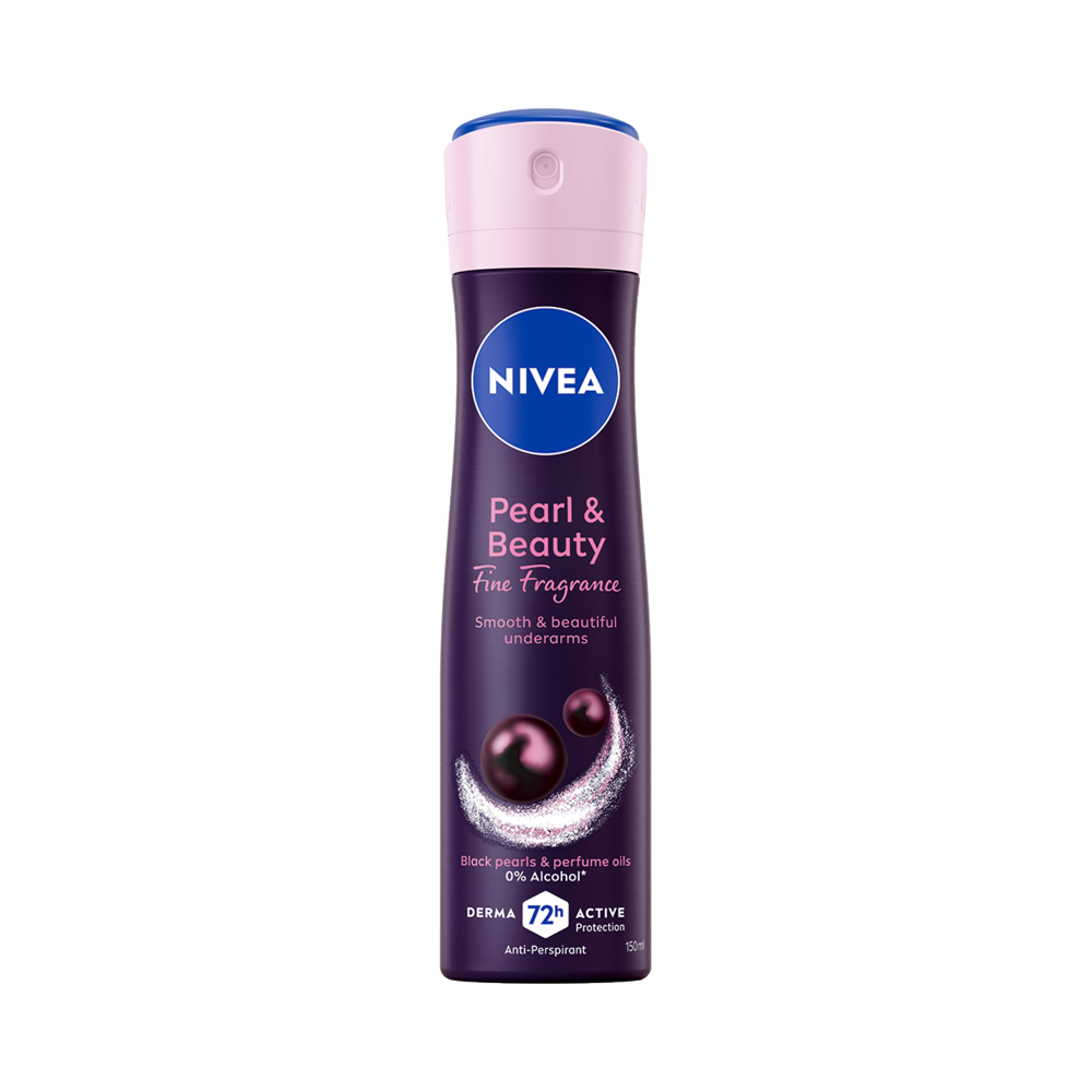 Bild: NIVEA Deo Spray Pearl & Beauty Black 