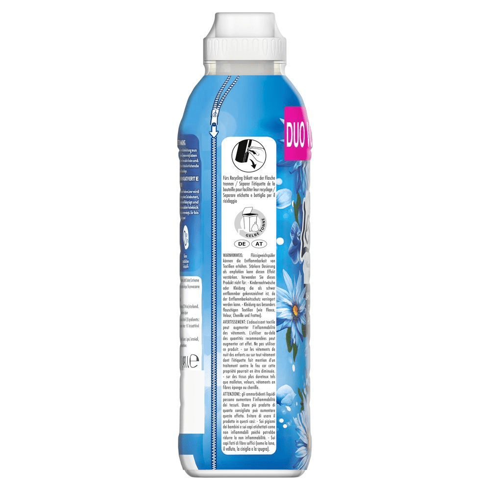 Lenor Weichspüler Flasche Seitenansicht