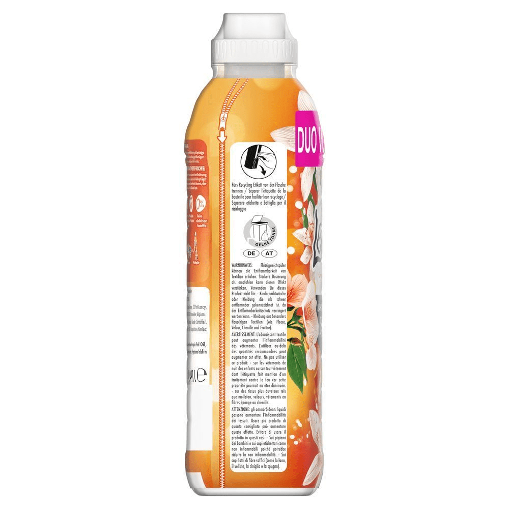 Lenor Weichspüler Flasche Seitenansicht