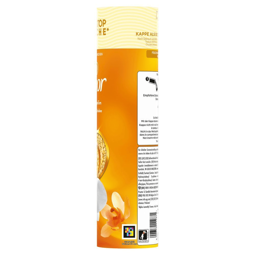 Lenor Wäscheparfüm Goldene Orchidee Seitenansicht