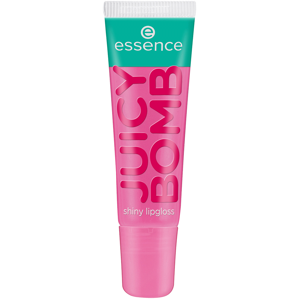 Bild: essence SAY IT WITH JUICY HELLO CUTIE! juicy bomb shiny lipgloss Witty Watermelon