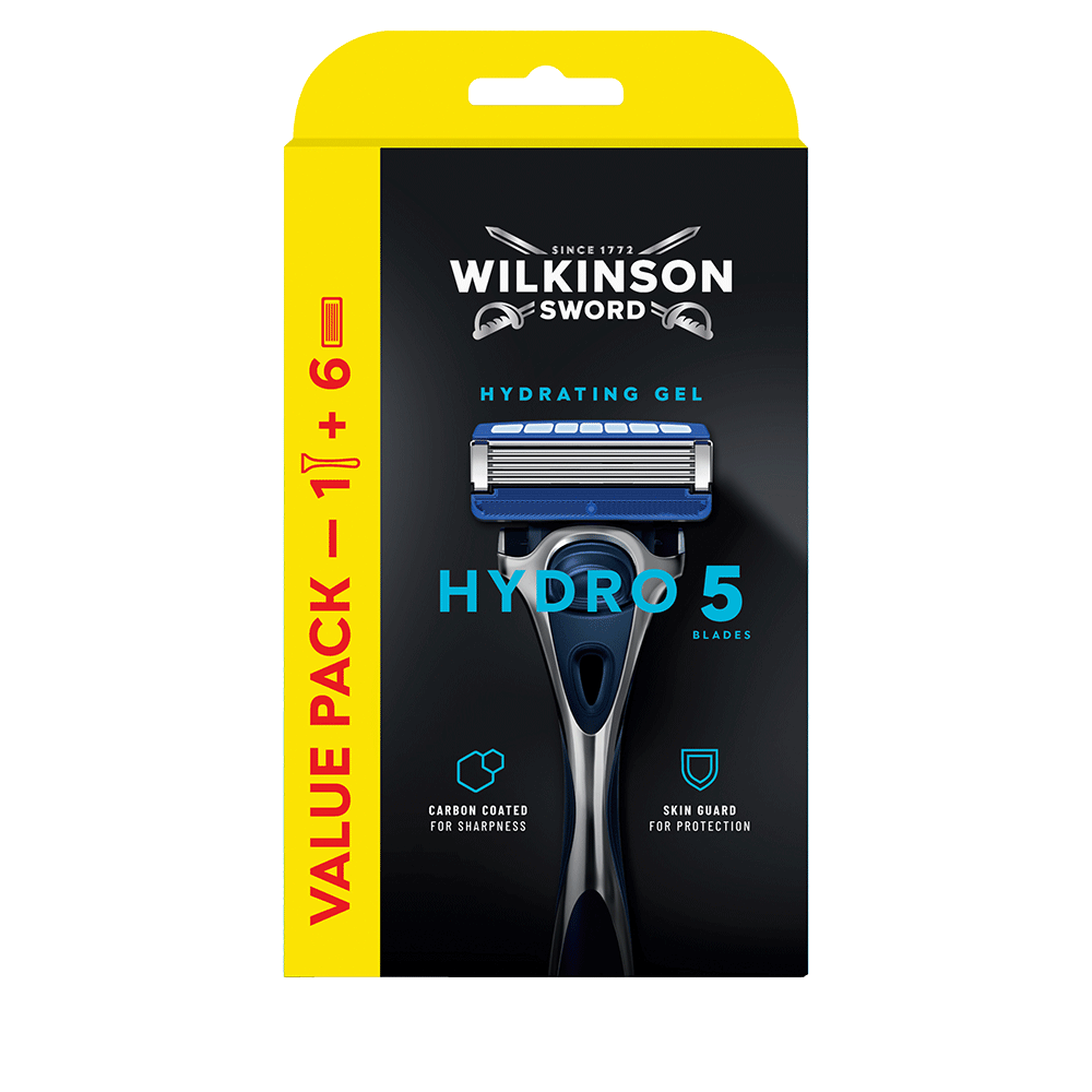Bild: Wilkinson Hydro 5 Rasierer mit Rasierklingen 