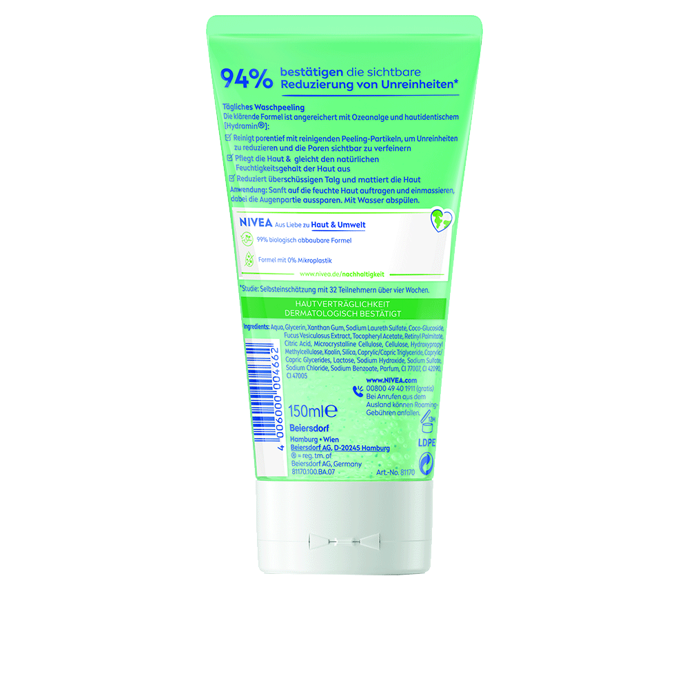 Bild: NIVEA Waschpeeling Klärend 