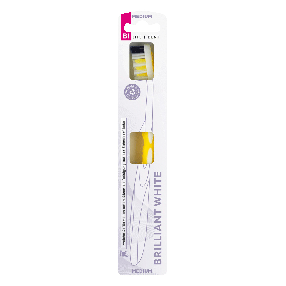Bild: BI LIFE DENT Zahnbürste Brilliant White 