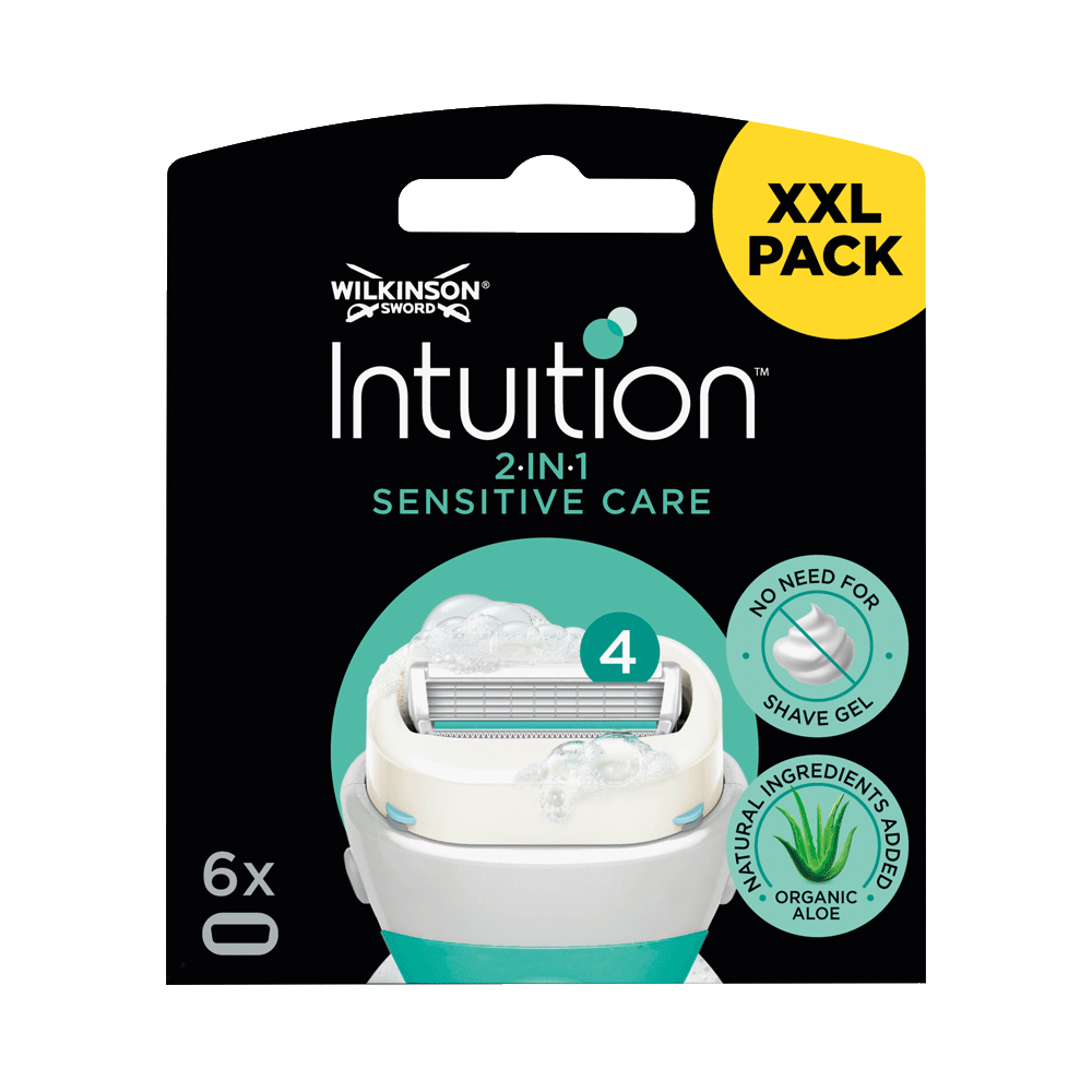 Bild: Wilkinson Intuition Rasierklingen 2in1 Sensitive Care 
