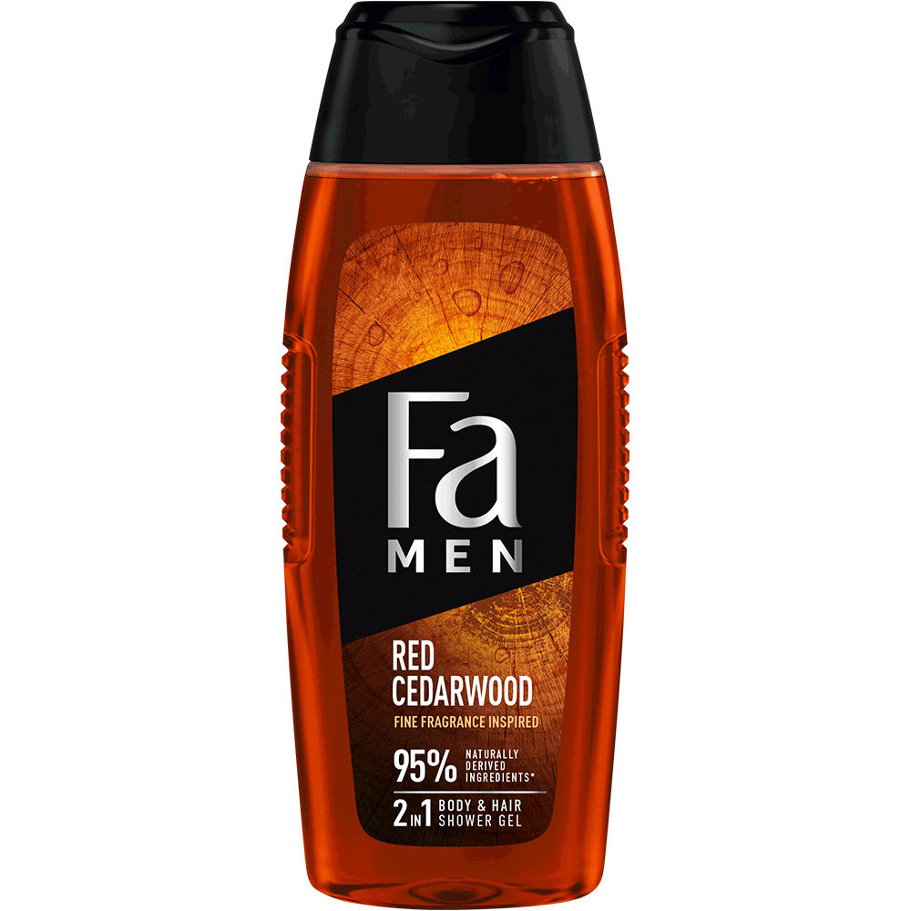 Bild: Fa MEN Duschgel Men Red Cedarwood 