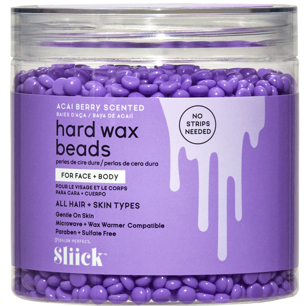 Bild: Sliick Warmwachsperlen Acai Hard Wax Beads 