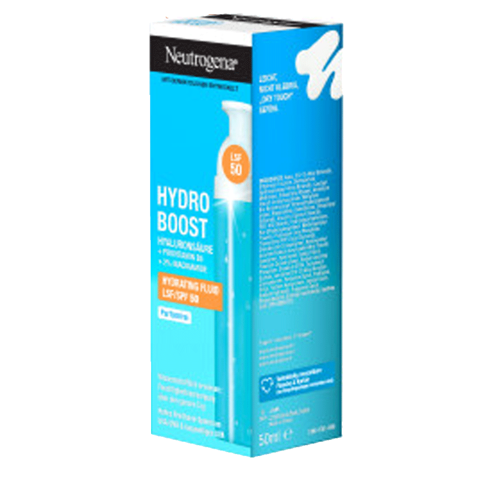Bild: Neutrogena Hydro Boost Hydrating Fluid LSF 50 