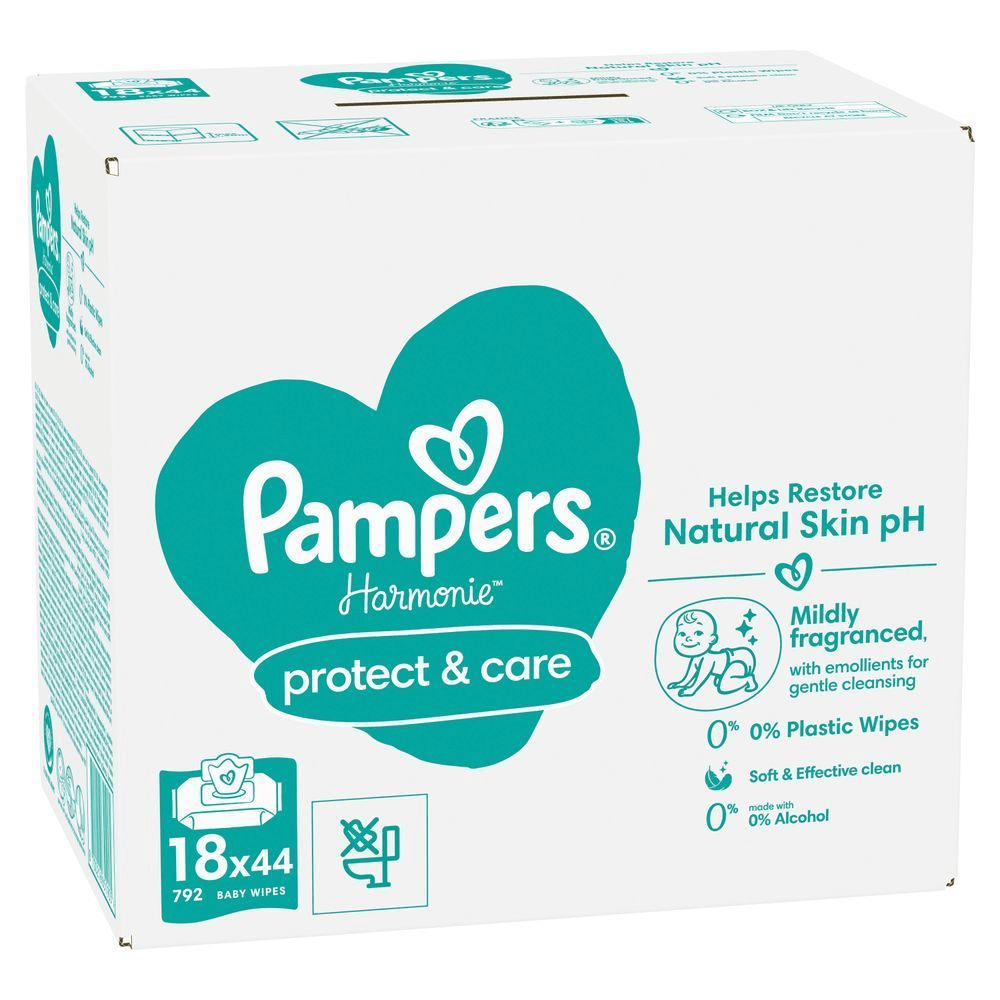 Bild: Pampers Harmonie Protect &amp; Care Feuchttücher 