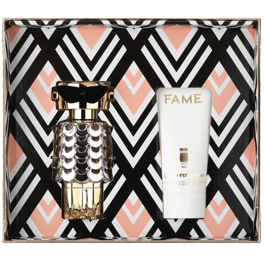 Bild: Paco Rabanne Fame Geschenkset Eau de Parfum 50 ml + Bodylotion 75 ml