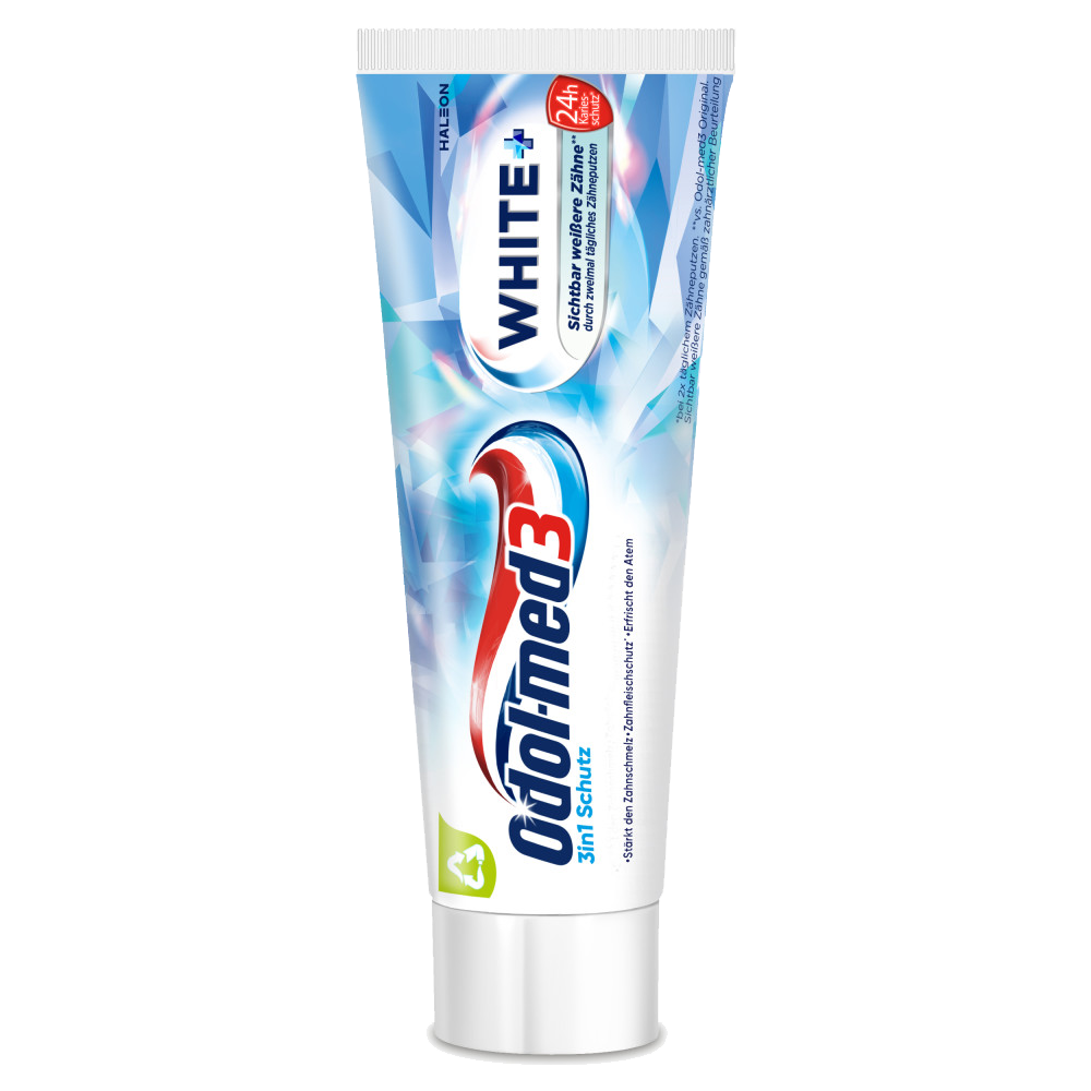Bild: Odol-med3 White+ Zahnpasta 