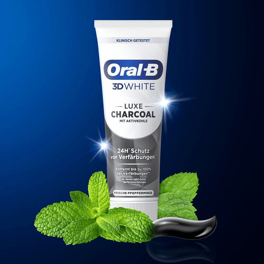 Bild: Oral-B ORAL-B 3D WHITE LUXE CHARCOAL VERT.