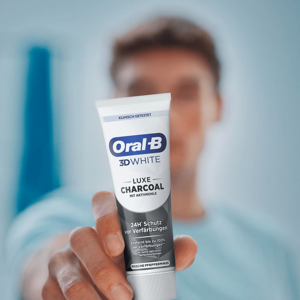 Bild: Oral-B ORAL-B 3D WHITE LUXE CHARCOAL VERT.