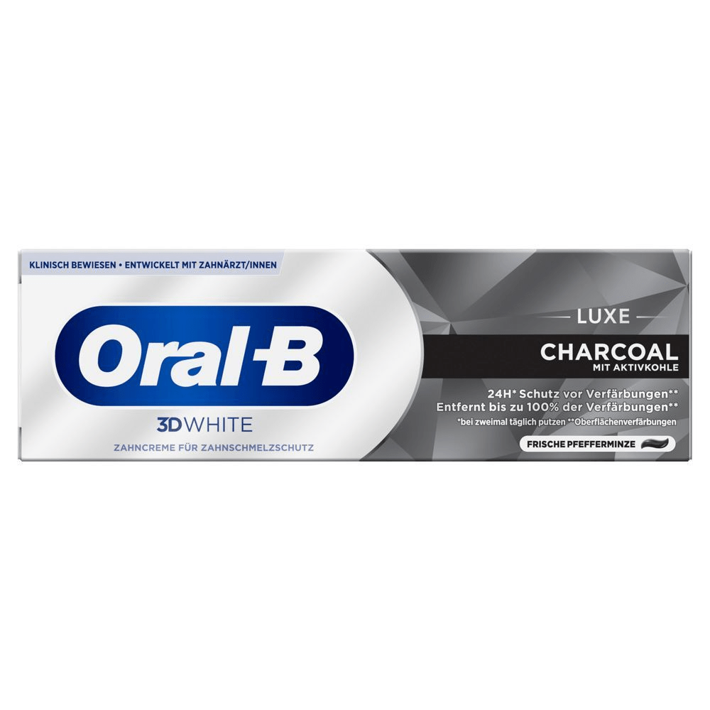 Bild: Oral-B ORAL-B 3D WHITE LUXE CHARCOAL VERT.