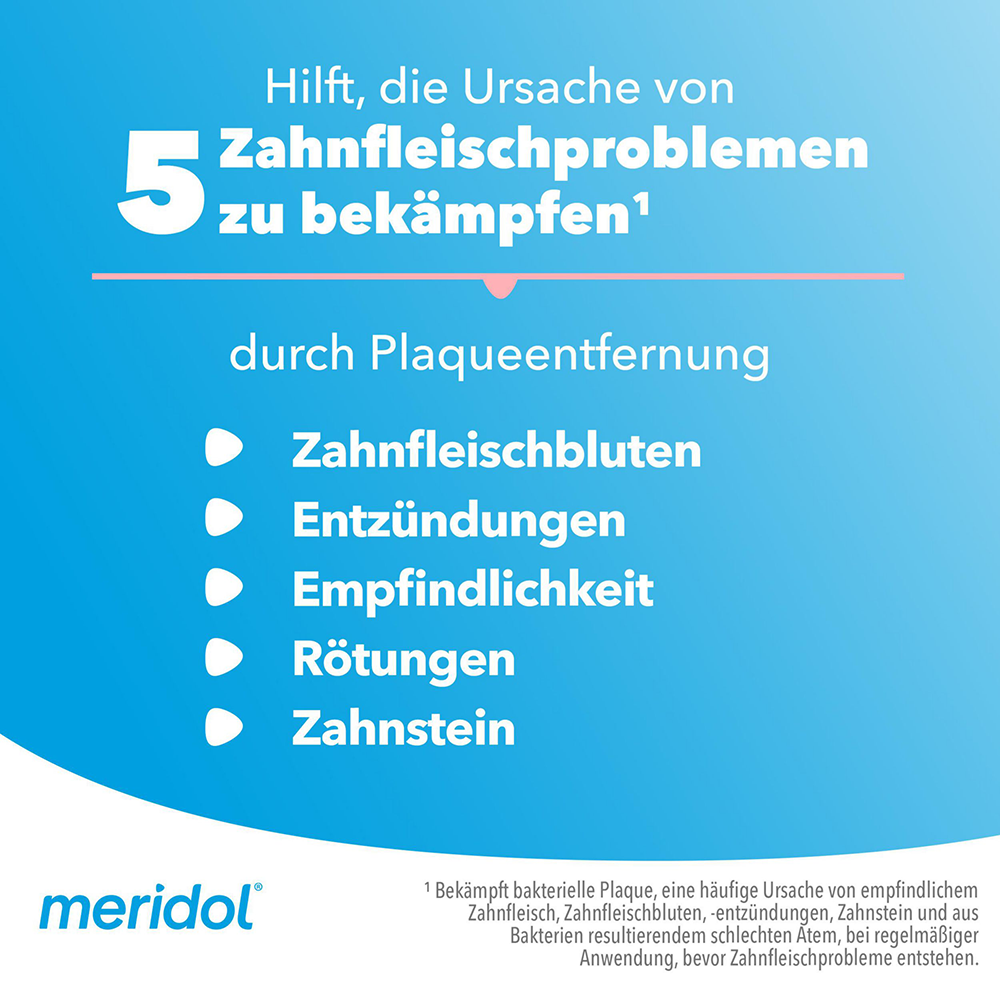 Bild: meridol Zahnbürste Medium