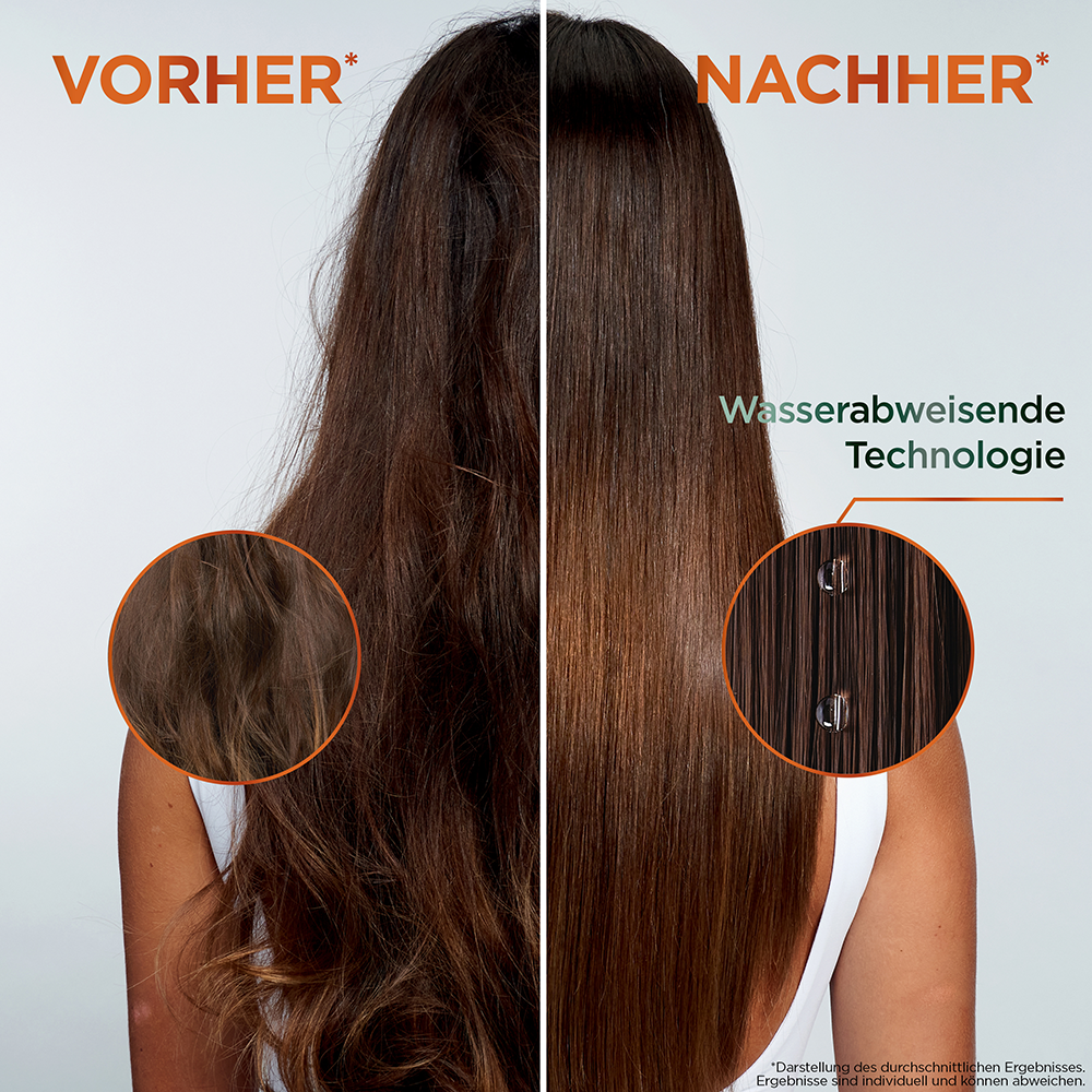 Bild: GARNIER FRUCTIS Keratin Sleek Spülung 