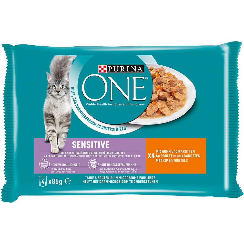 Bild: Purina ONE SENSITIVE Huhn