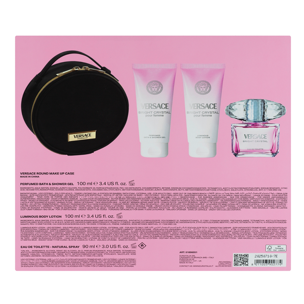 Bild: Versace Bright Crystal Geschenkset
