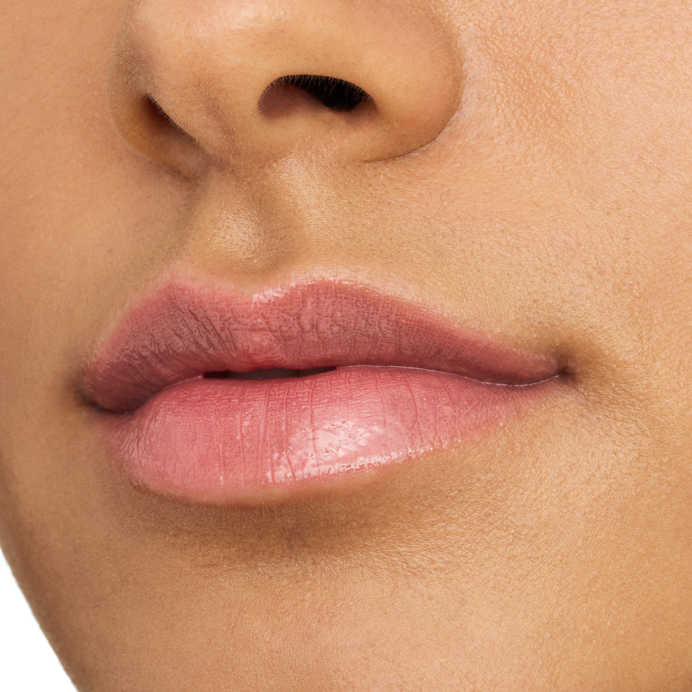 Bild: essence GLOSSY GLAZE high shine lipstick 02