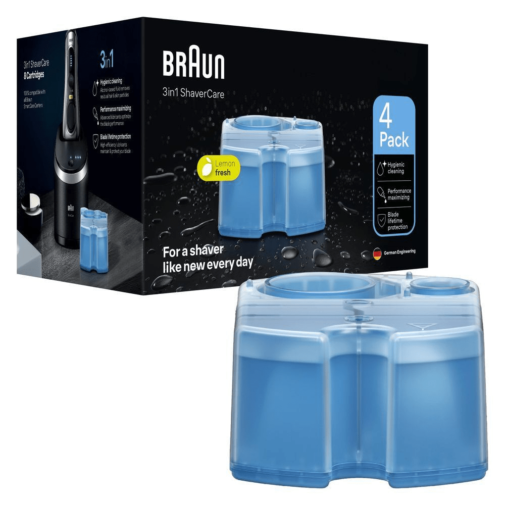 Bild: Braun 3-in-1 ShaverCare Reinigungskartuschen