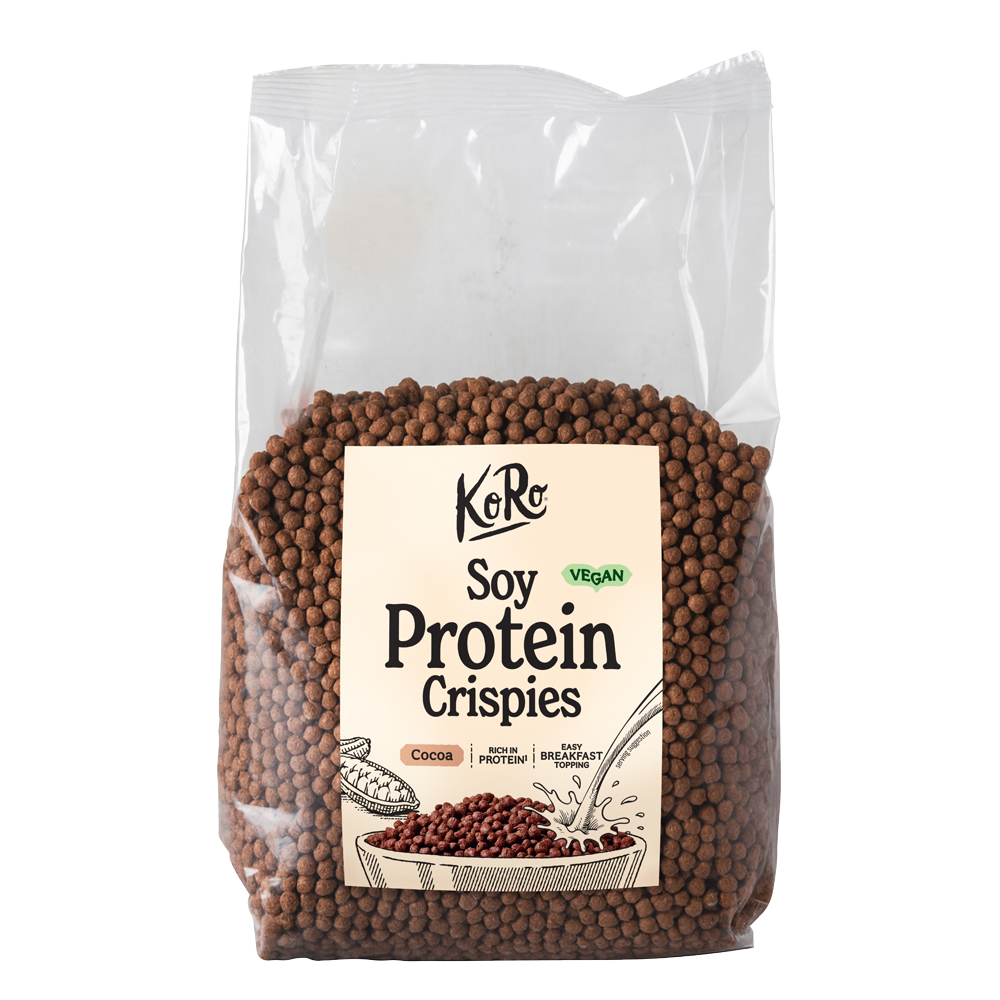Bild: KoRo Soy Protein Crispies Cocoa