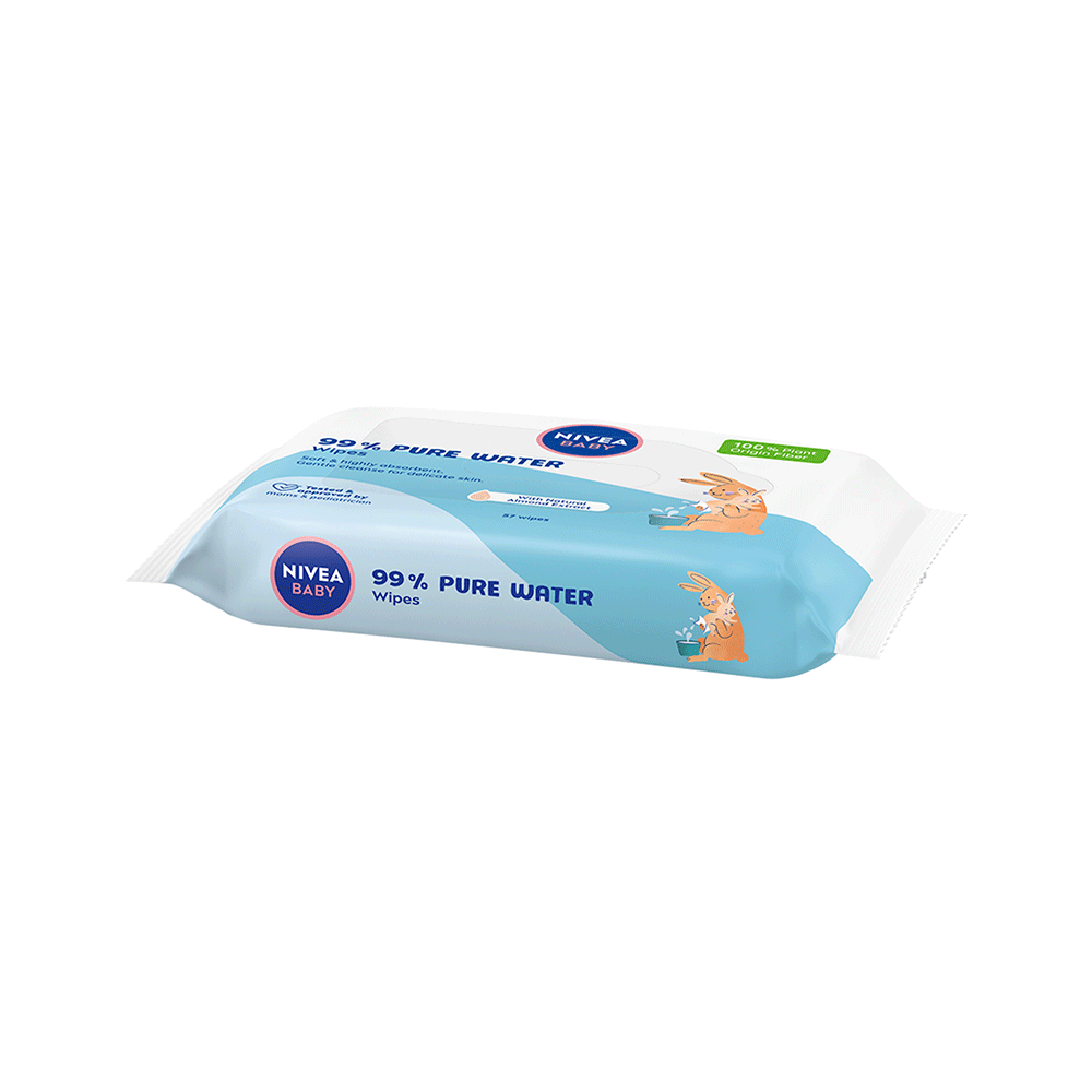 Bild: NIVEA Baby Feuchttücher 99% Pure Water 