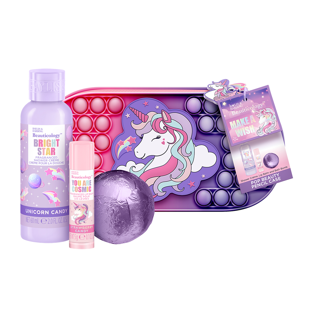 Bild: Baylis & Harding Kids Geschenkset Cosmic Unicorn mit Federpenal 
