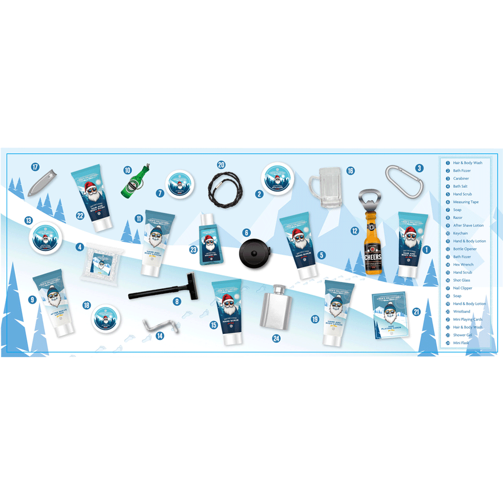 Bild: Accentra Adventskalender Men`s Collection
