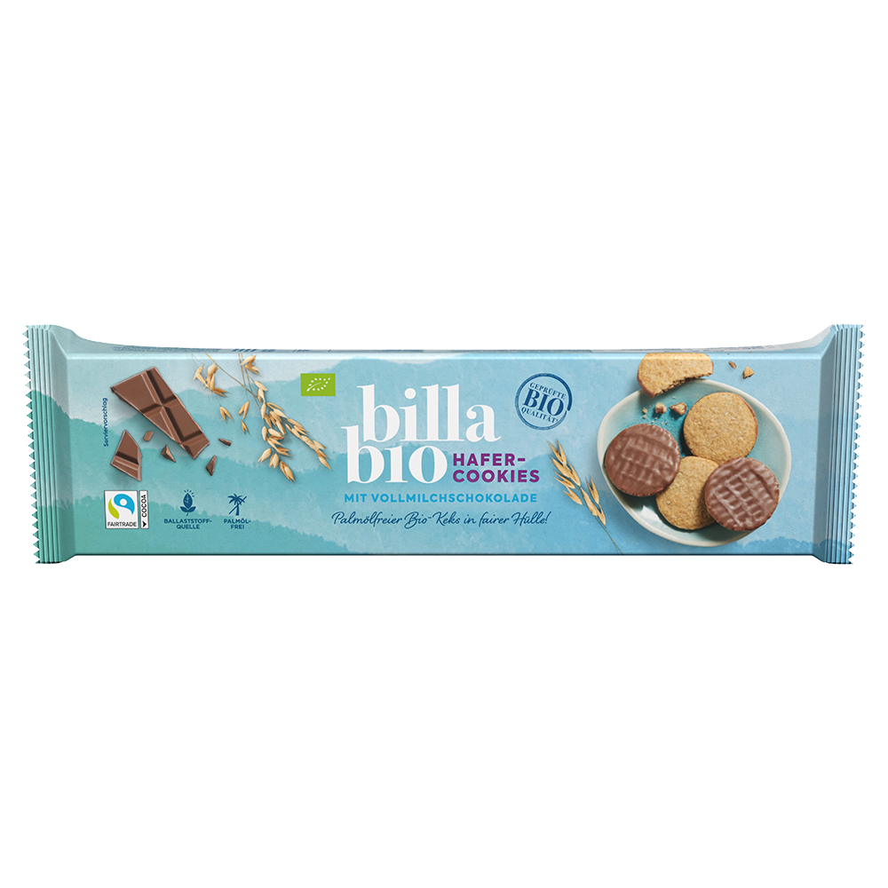 Bild: Billa Bio Hafer Cookies Riegel 