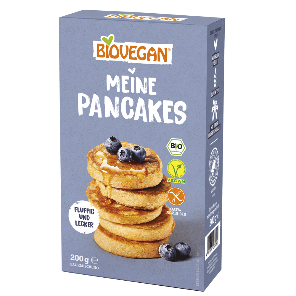 Bild: Biovegan Backmischung Meine Pancakes 