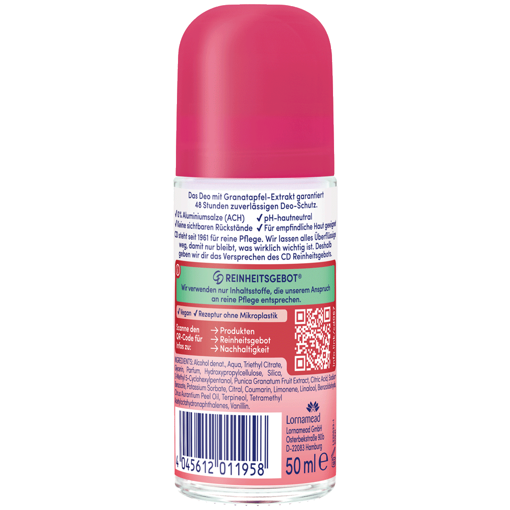 Bild: CD Deo Roll-On Granatapfel 