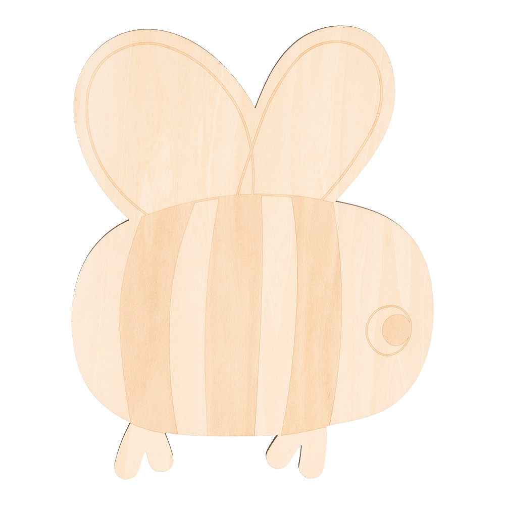 Bild: Little Dutch Wandleuchte Biene aus Holz