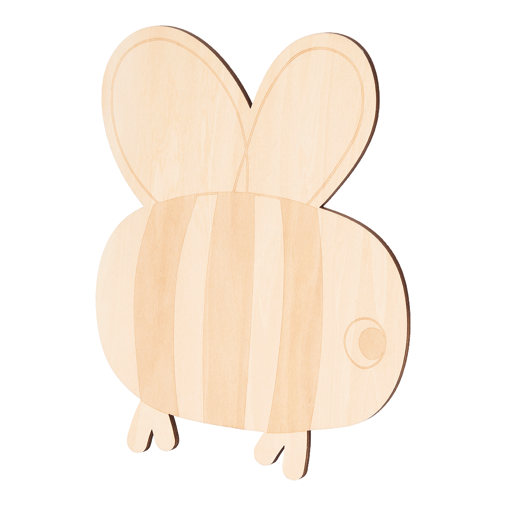 Bild: Little Dutch Wandleuchte Biene aus Holz