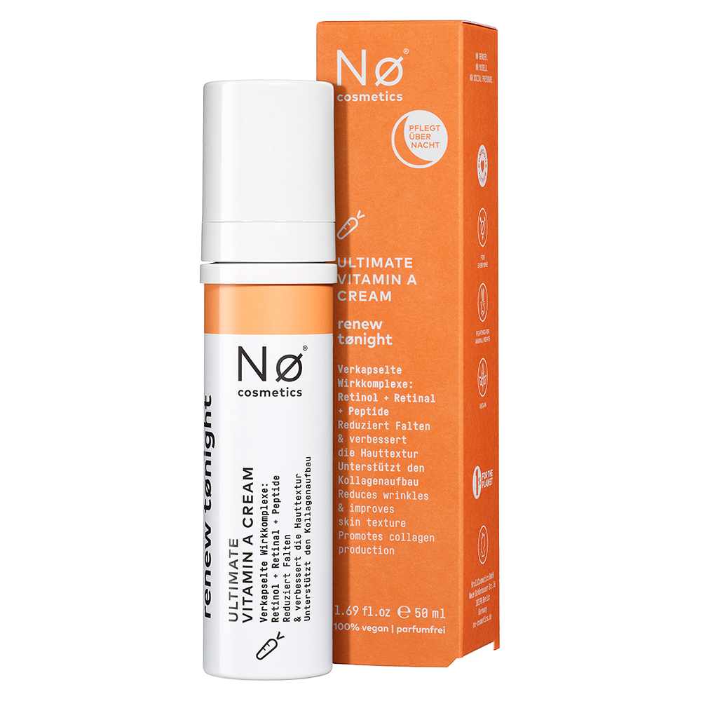 Bild: No Cosmetics Ultimate Vitamin A Creme Renew Tonight 