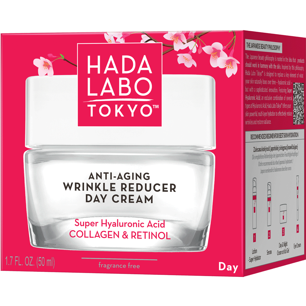 Bild: HADA LABO TOKYO Gesichtscreme Anti Aging Wrinkle Reducer 