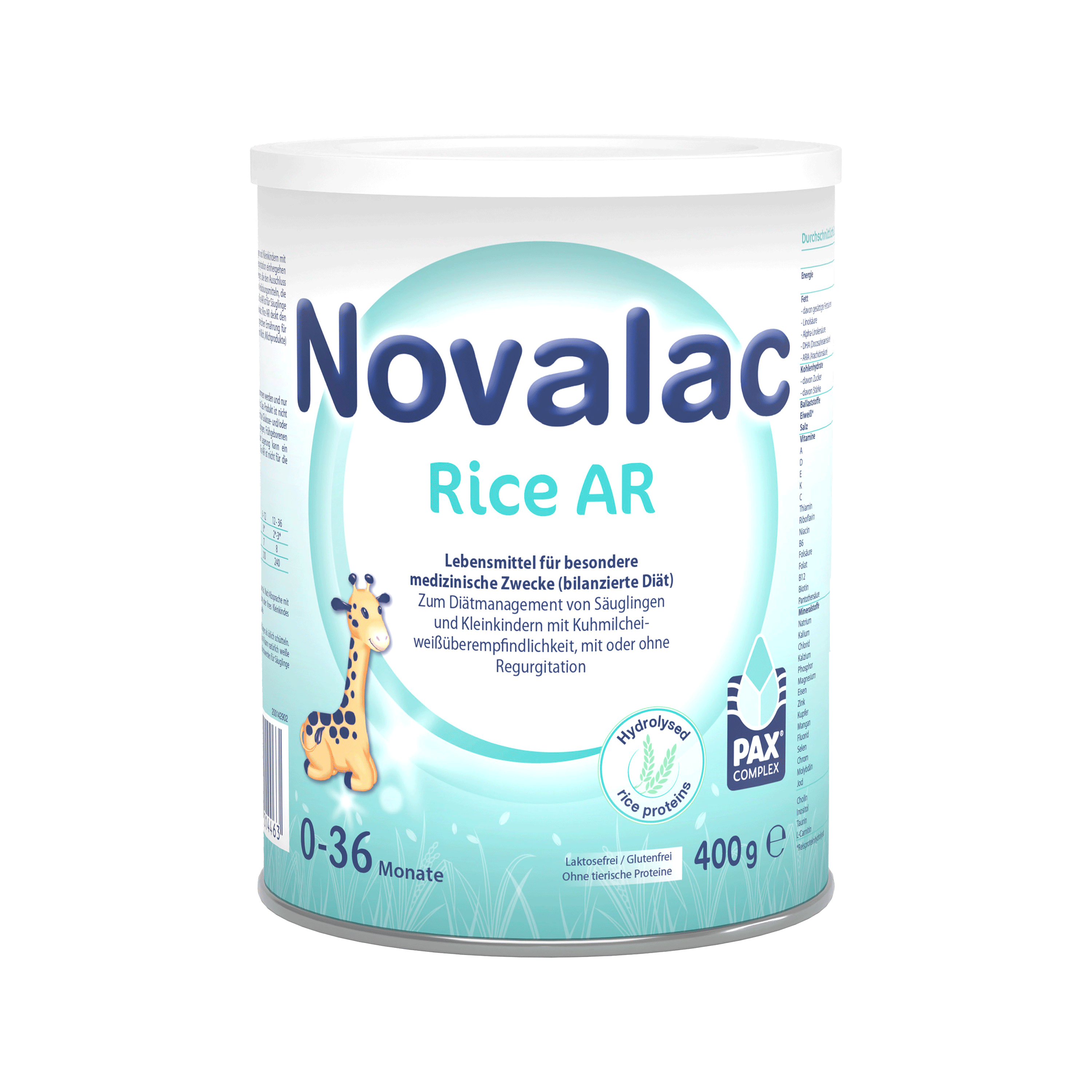 Bild: Novalac Rice AR Spezialnahrung bei Kuhmilchallergien